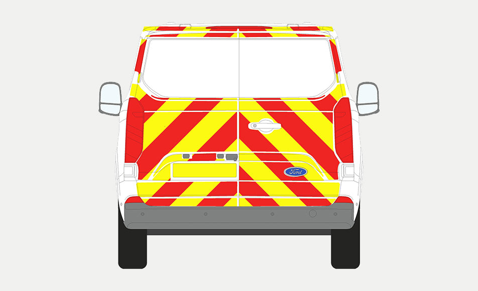 Ford Transit Custom 2023+ Chevrons