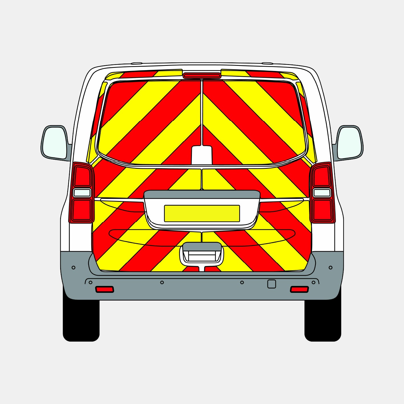 Vauxhall Vivaro 2019+ Chevrons