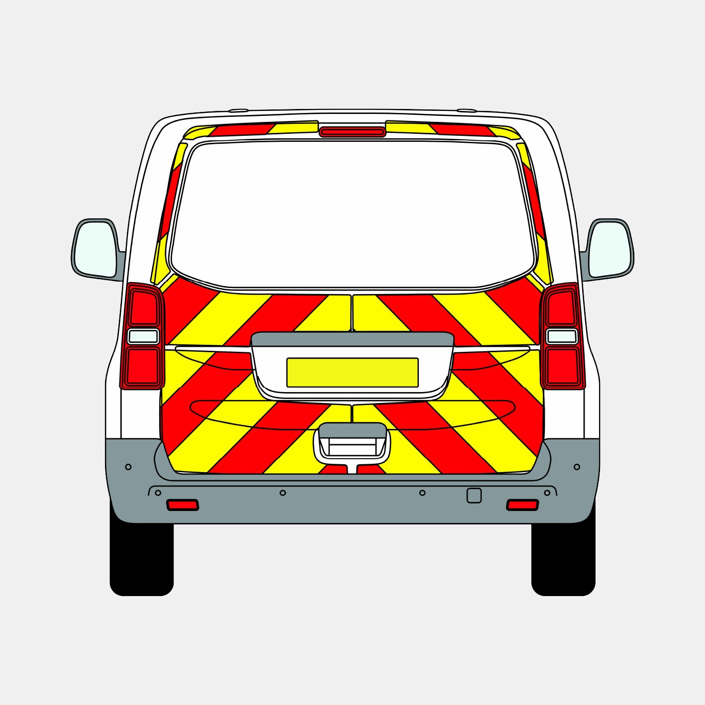 Vauxhall Vivaro 2019+ Chevrons