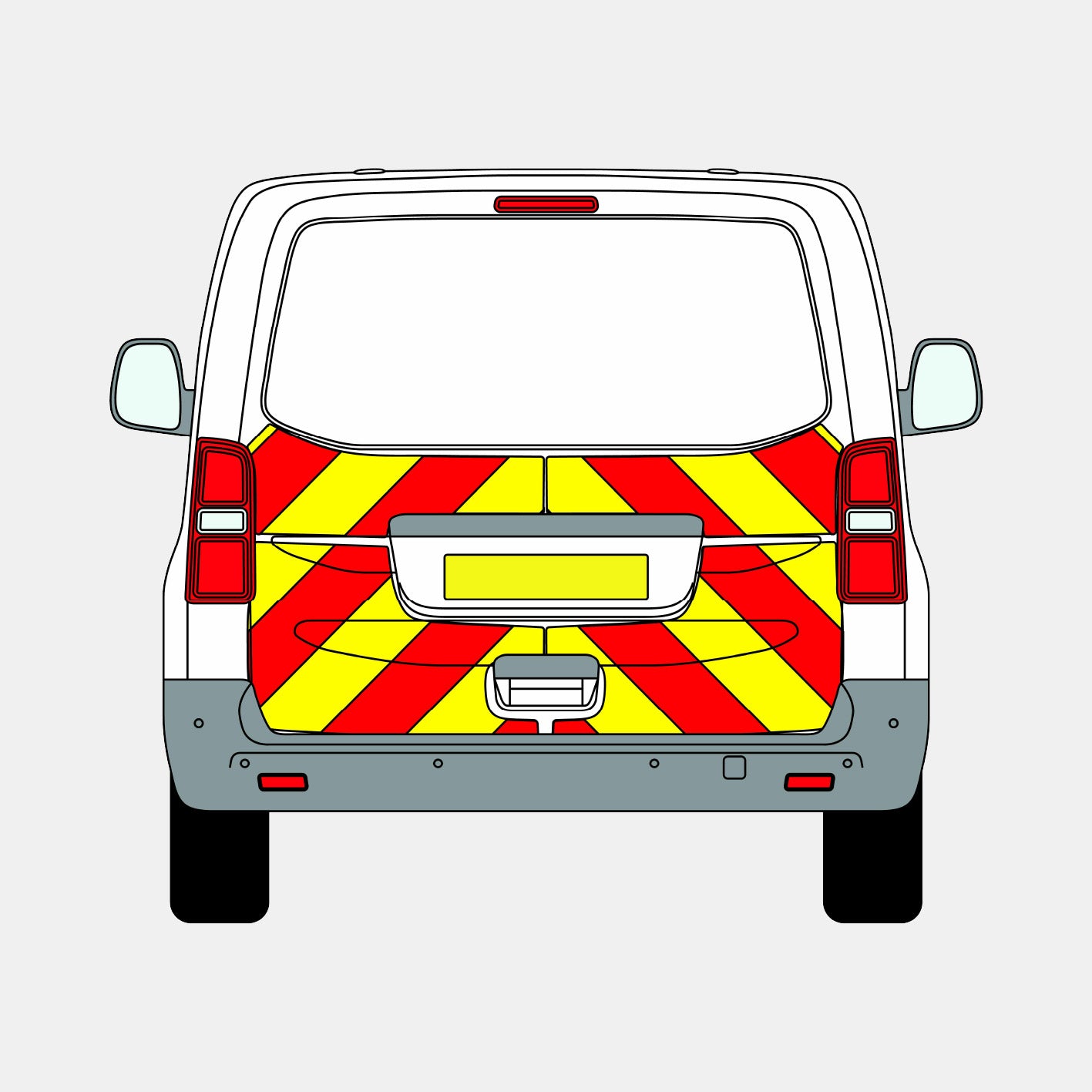 Vauxhall Vivaro 2019+ Chevrons