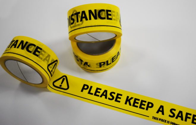 FLOOR SAFETY MARKING TAPE