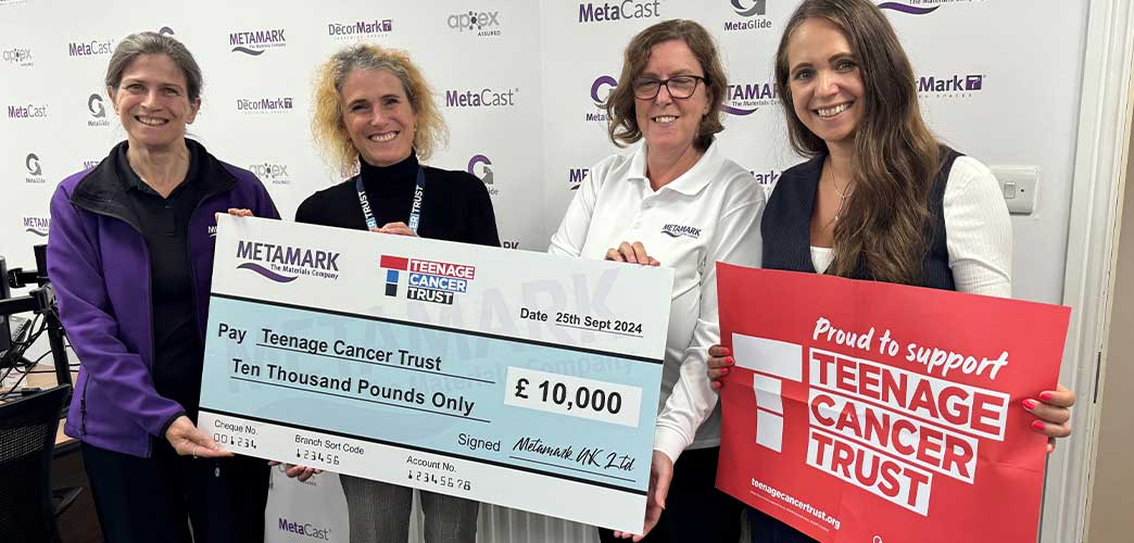 METAMARK SUPPORTS TEENAGE CANCER TRUST